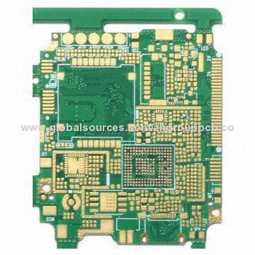 Electronic PCB with Components Assembly