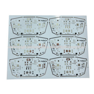 Double-sided Circuit Board with White Soldermask and ENIG Surface