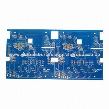 2-layer Circuit Boards with FR4 Material and Blue Solder Mask