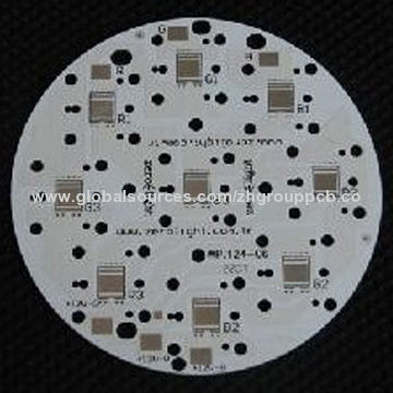 1-layer aluminum based board with white solder mask aluminum based board manufacturerNew