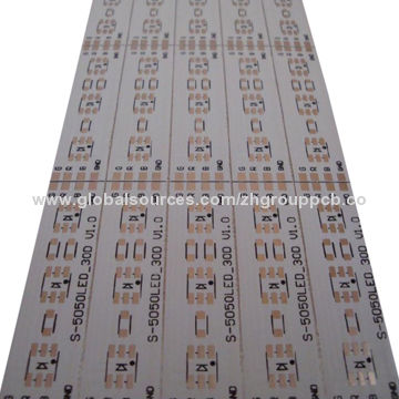 Aluminum Base PCB with 2 Layers, 1.0mm Board Thickness