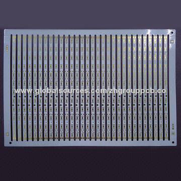 3.3mm thickness double-sided one-layer aluminum PCB, used for electronic product